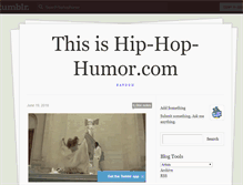 Tablet Screenshot of hip-hop-humor.com